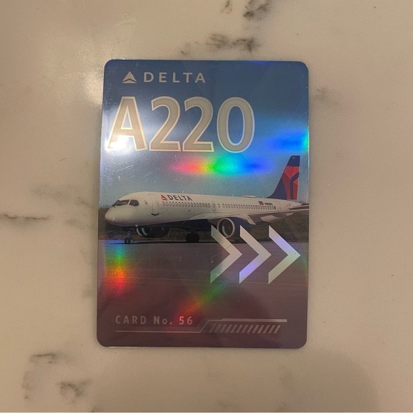 Delta Air Lines Pilot Trading Cards 2022 Set of 7 with Boeing and Airbus Collect - Picture 3 of 16